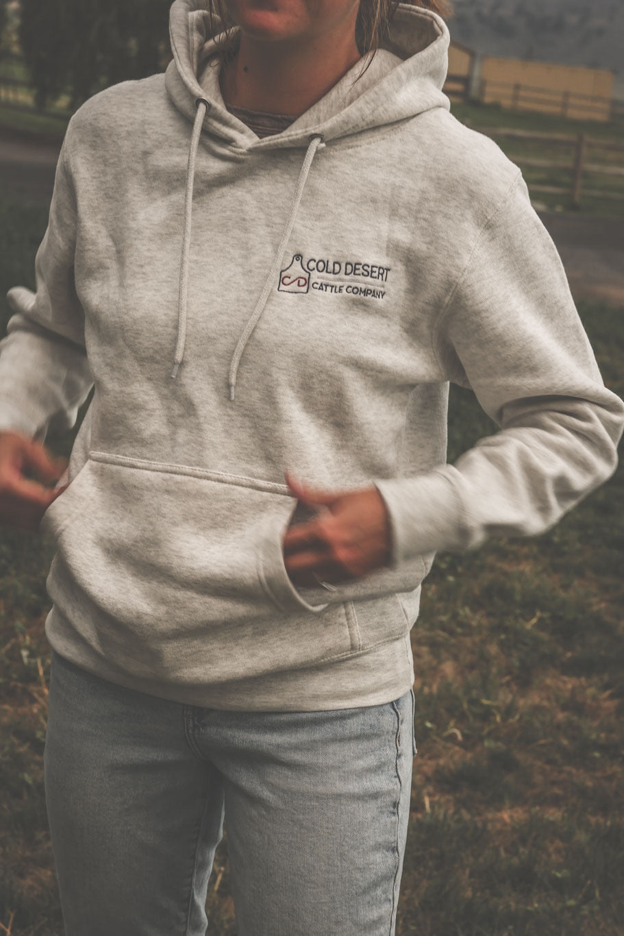 Cold Desert Cattle Company Unisex premium mid-weight hoodie