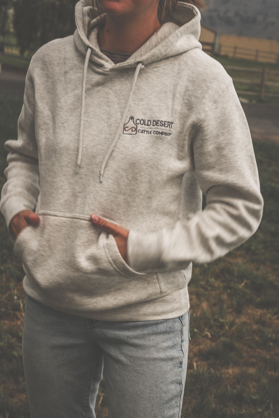 Cold Desert Cattle Company Unisex premium mid-weight hoodie
