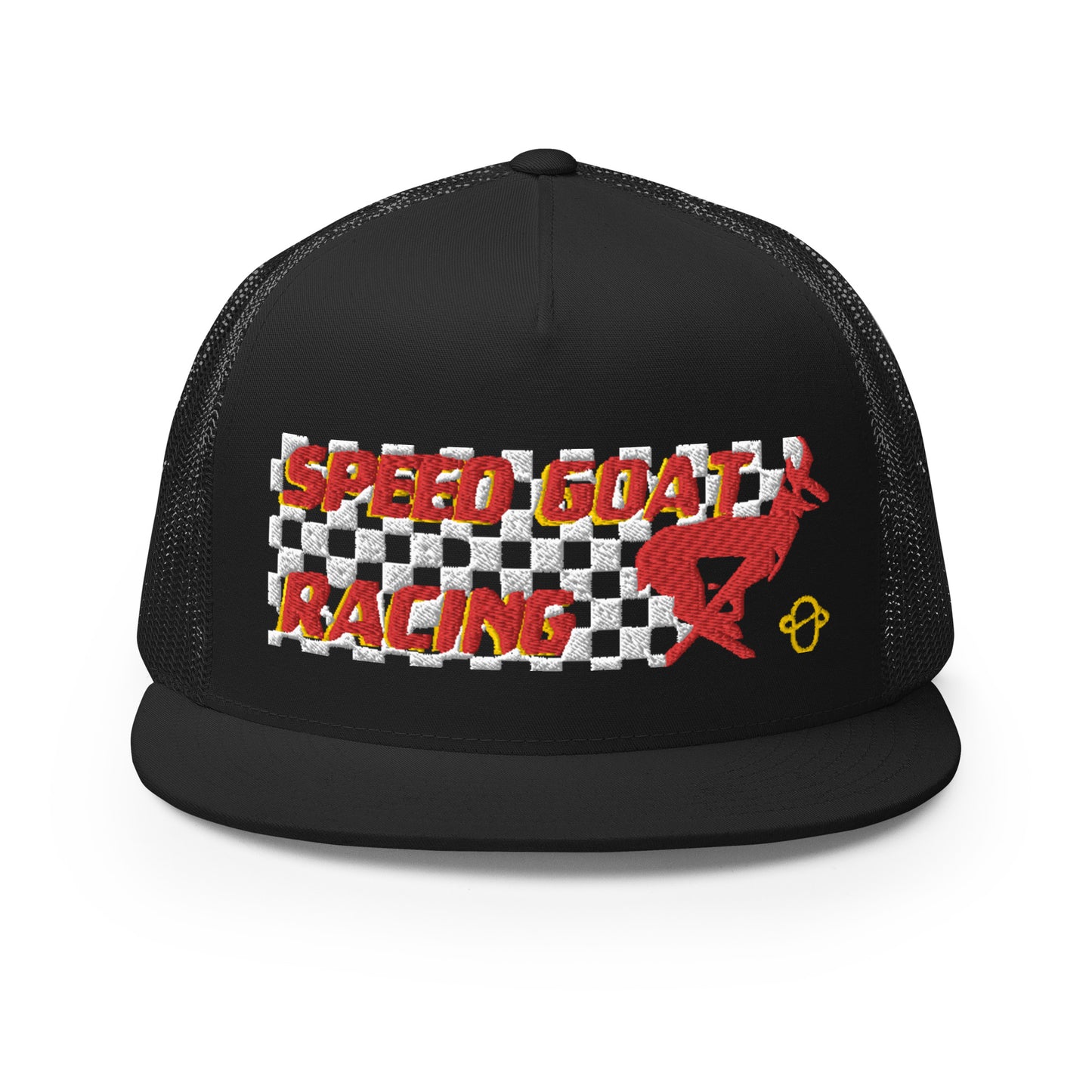 Speed Goat Racing Black Trucker Cap