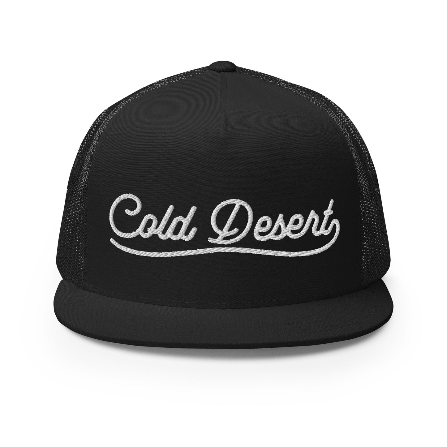 Signature White Trucker Cap