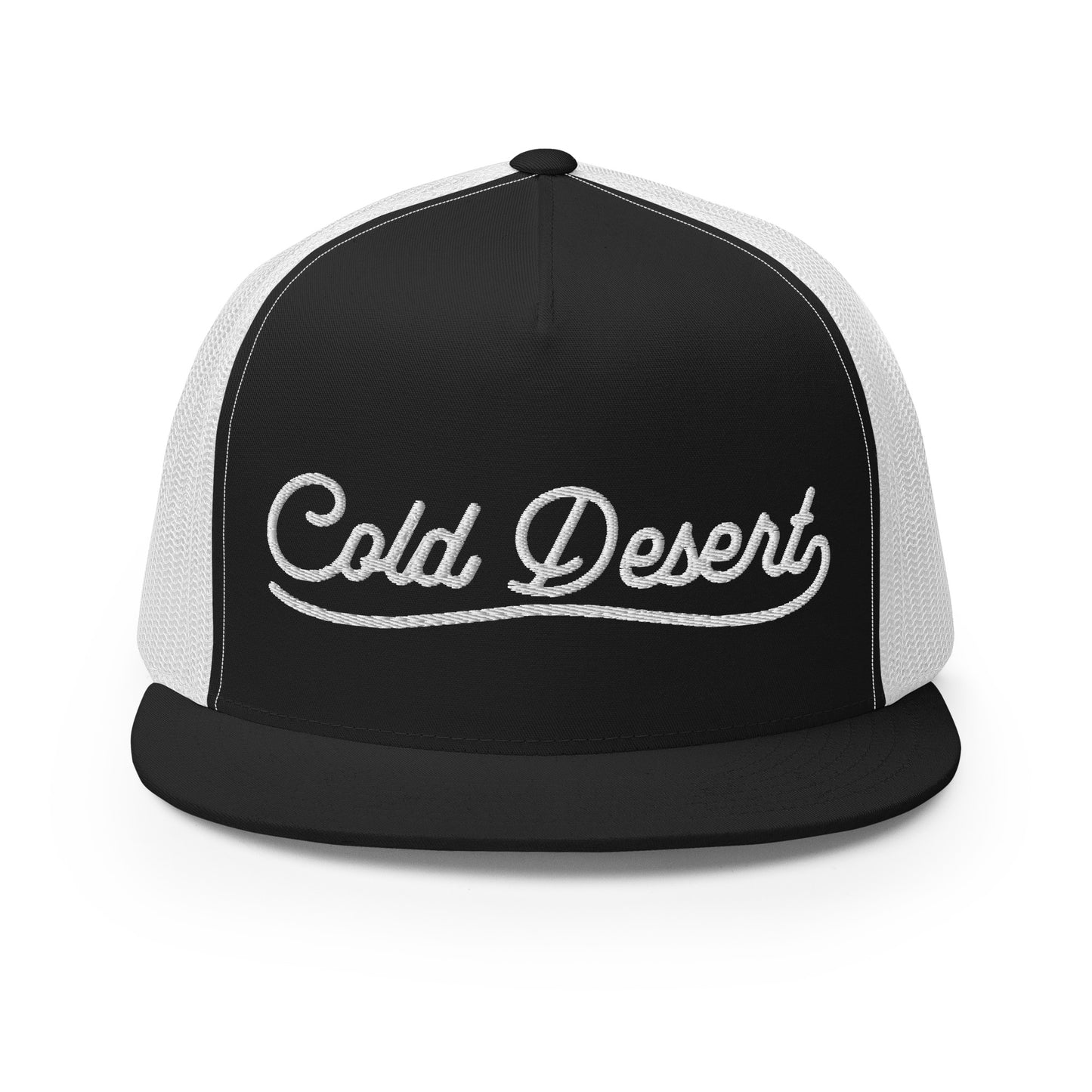 Signature White Trucker Cap