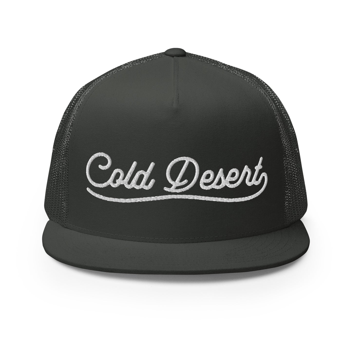 Signature White Trucker Cap