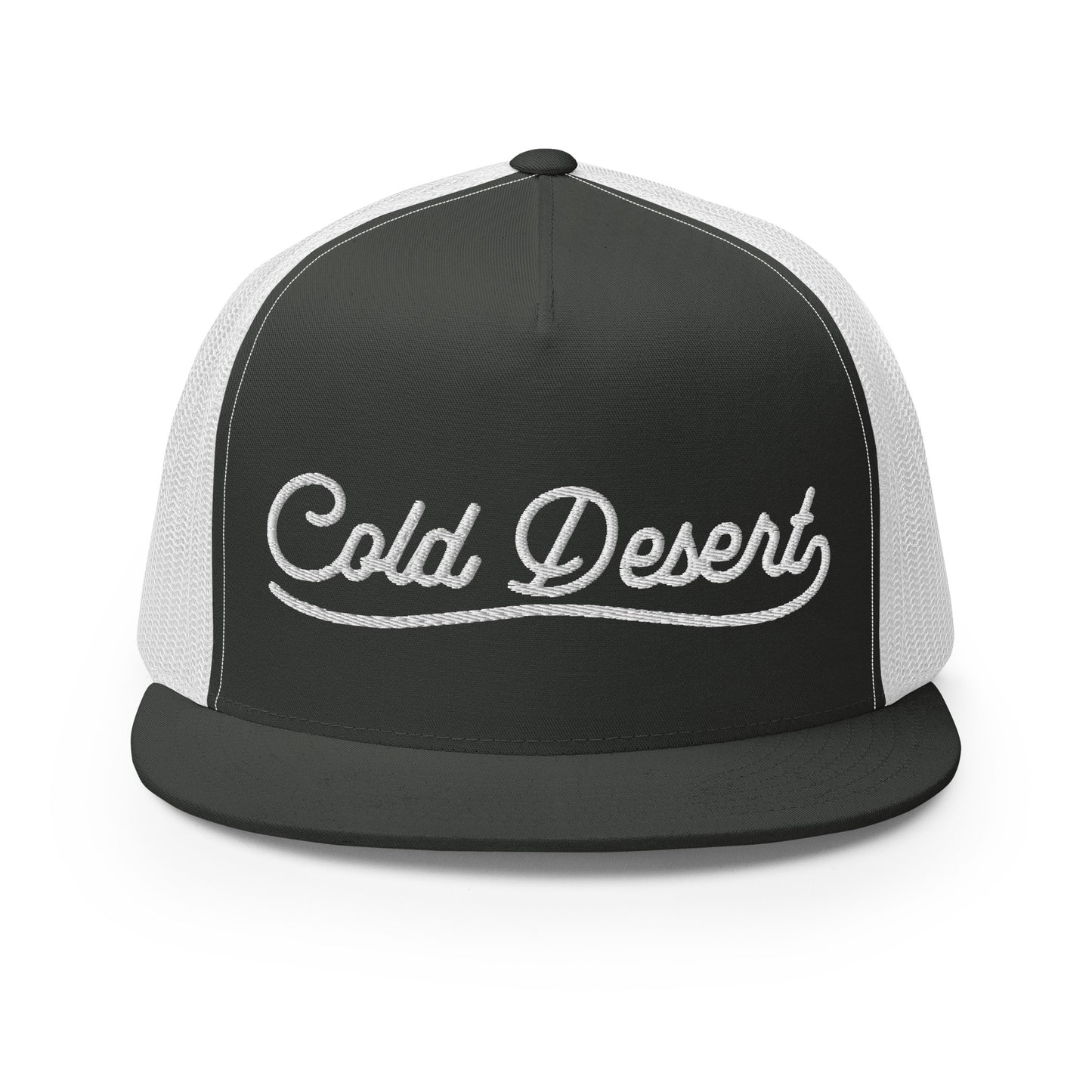 Signature White Trucker Cap