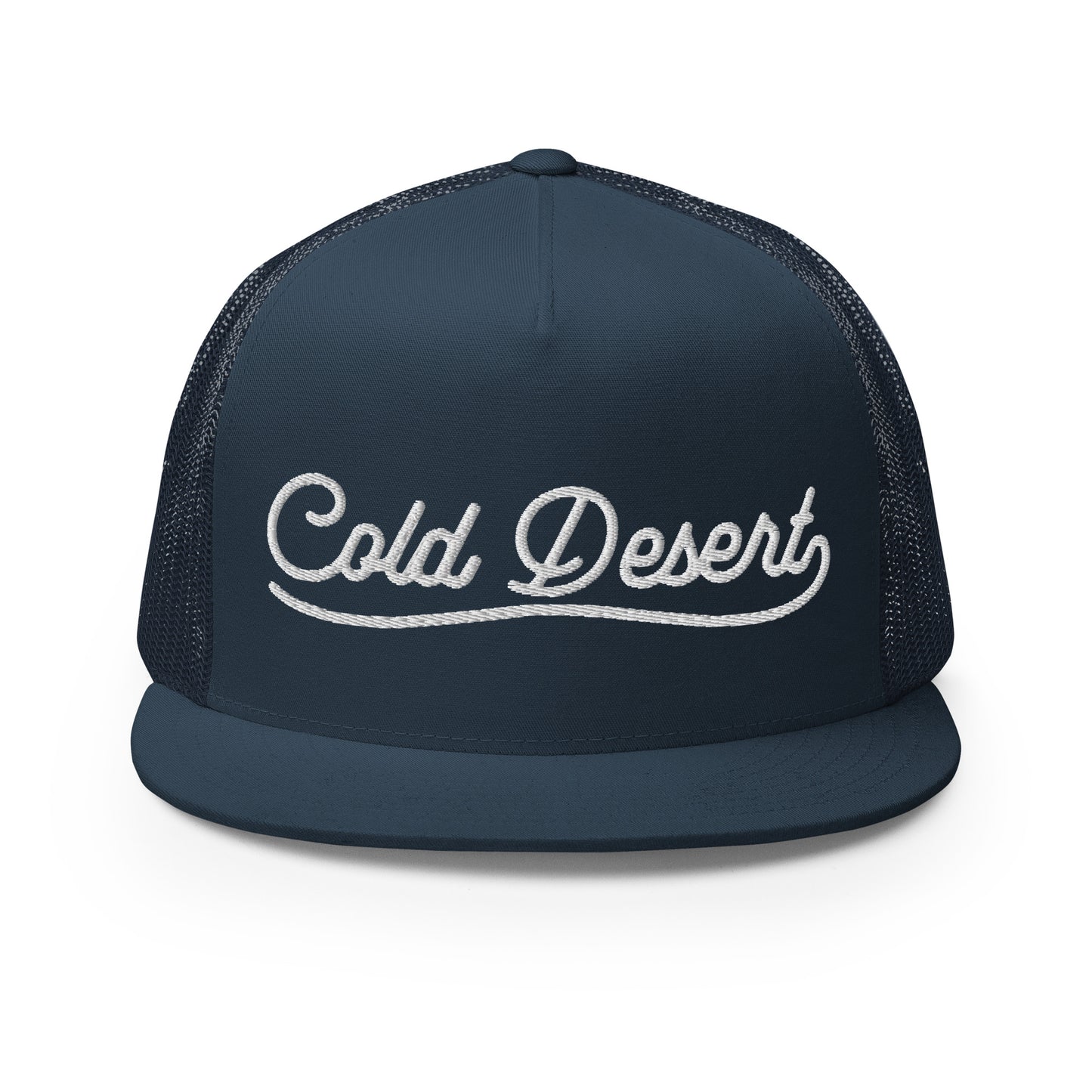 Signature White Trucker Cap