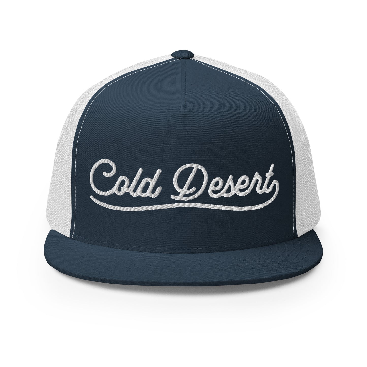 Signature White Trucker Cap