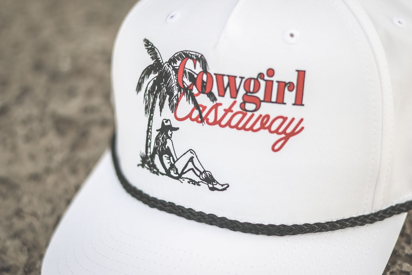 Cowgirl Castaway Classic rope cap
