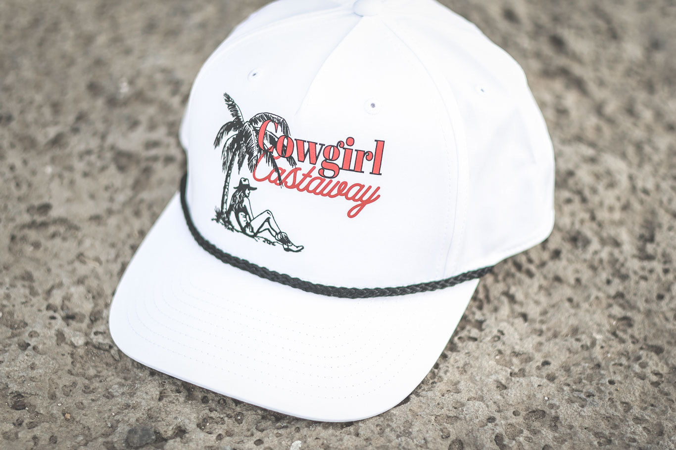 Cowgirl Castaway Classic rope cap