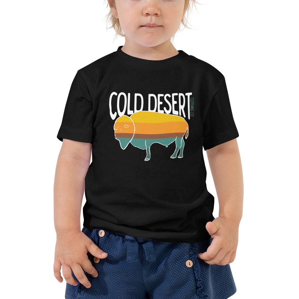 Punchy Buffalo Toddler Short Sleeve Tee