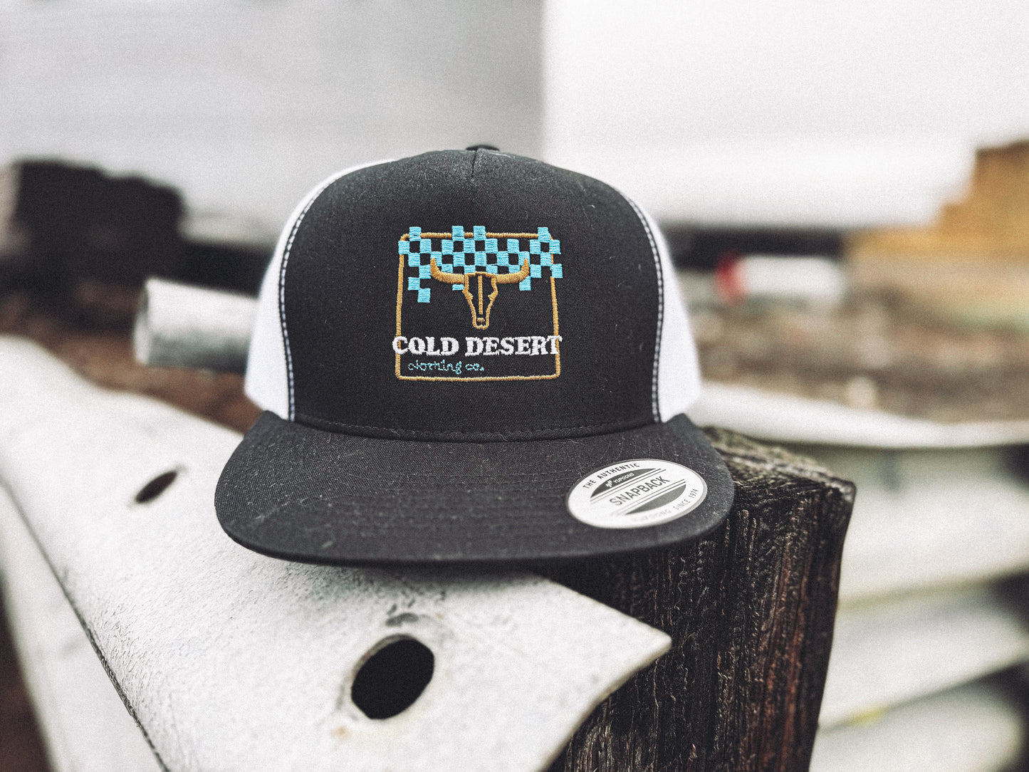 Go Time Blue Western Trucker Cap
