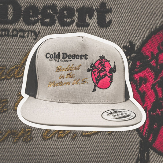 Bad Bronc Western Trucker Cap