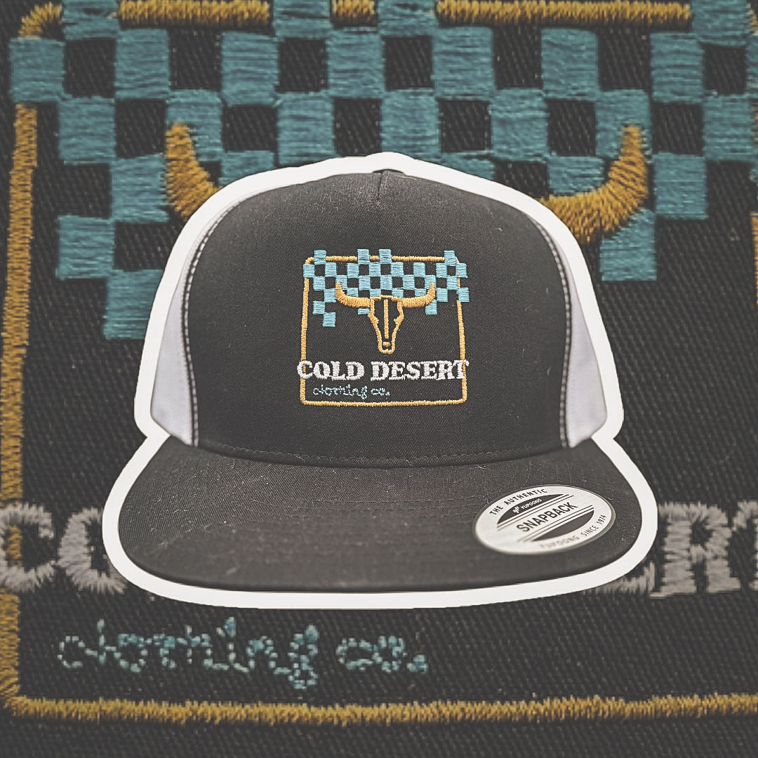 Go Time Blue Western Trucker Cap