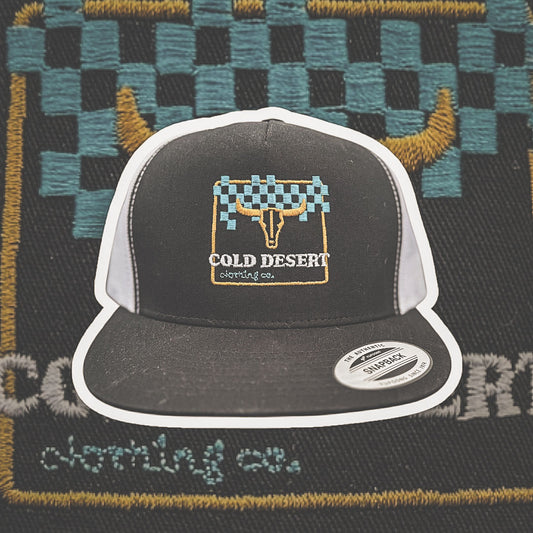 Go Time Blue Western Trucker Cap