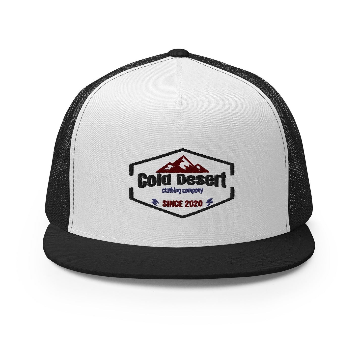 Cold Desert Mountain Time Trucker Cap // Western Trucker Hat // Snapback Hat // Western Mountains // Western Apparel