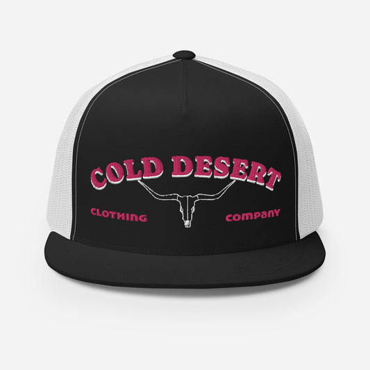 Hot Pink Saloon Trucker Cap