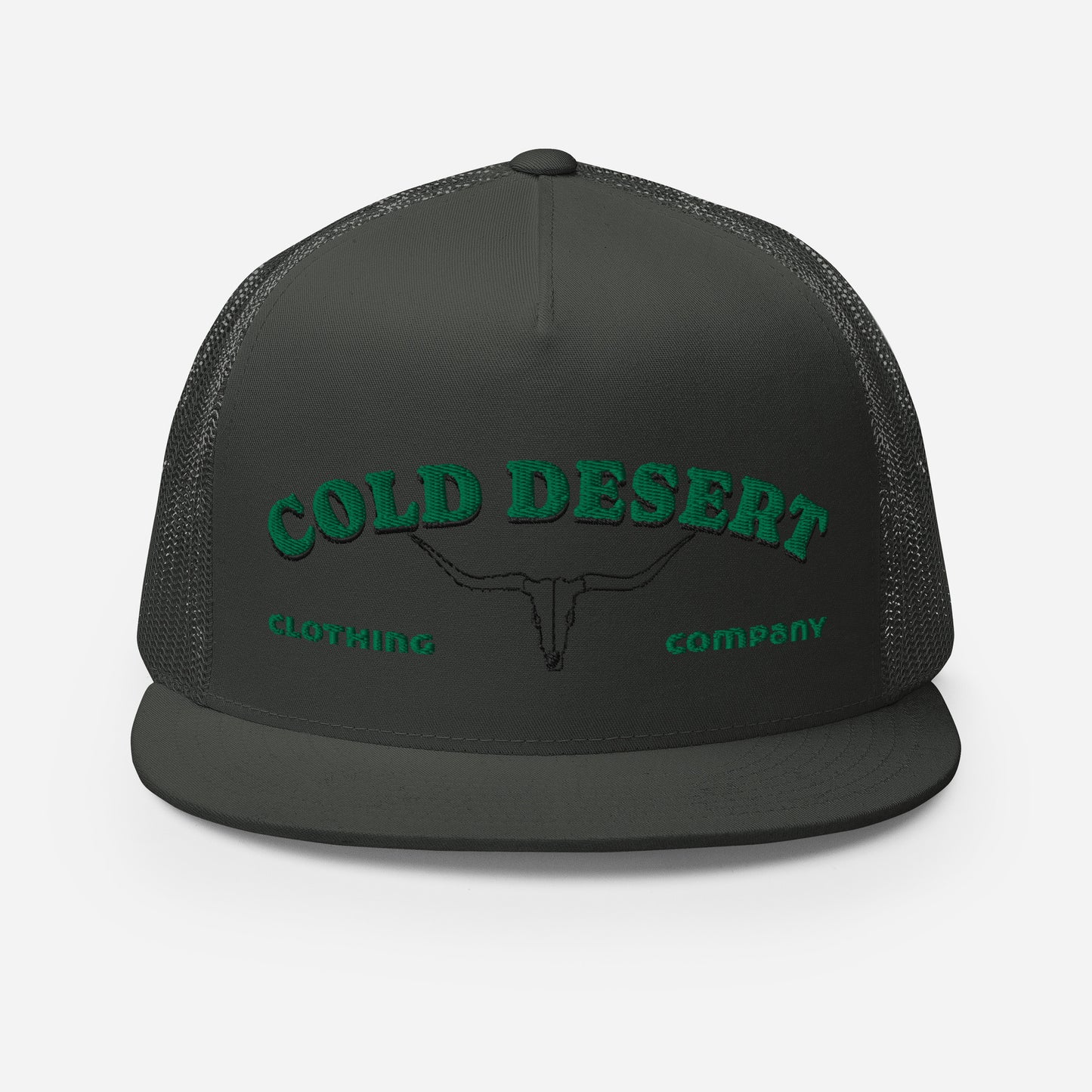 Kelly Green Saloon Trucker Cap