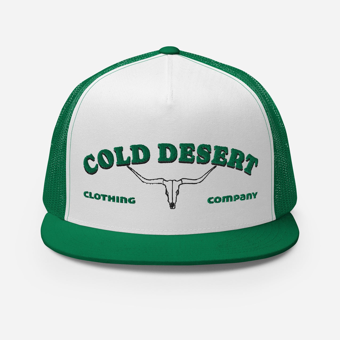 Kelly Green Saloon Trucker Cap