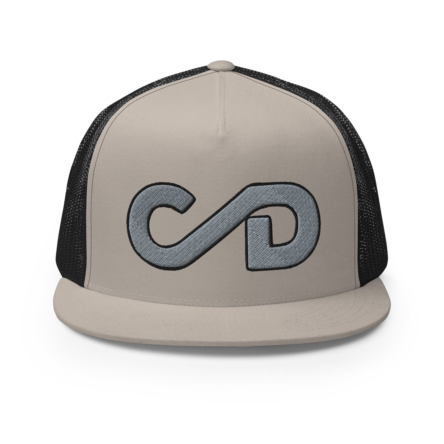 Bland and Gray Big Brand Trucker Cap