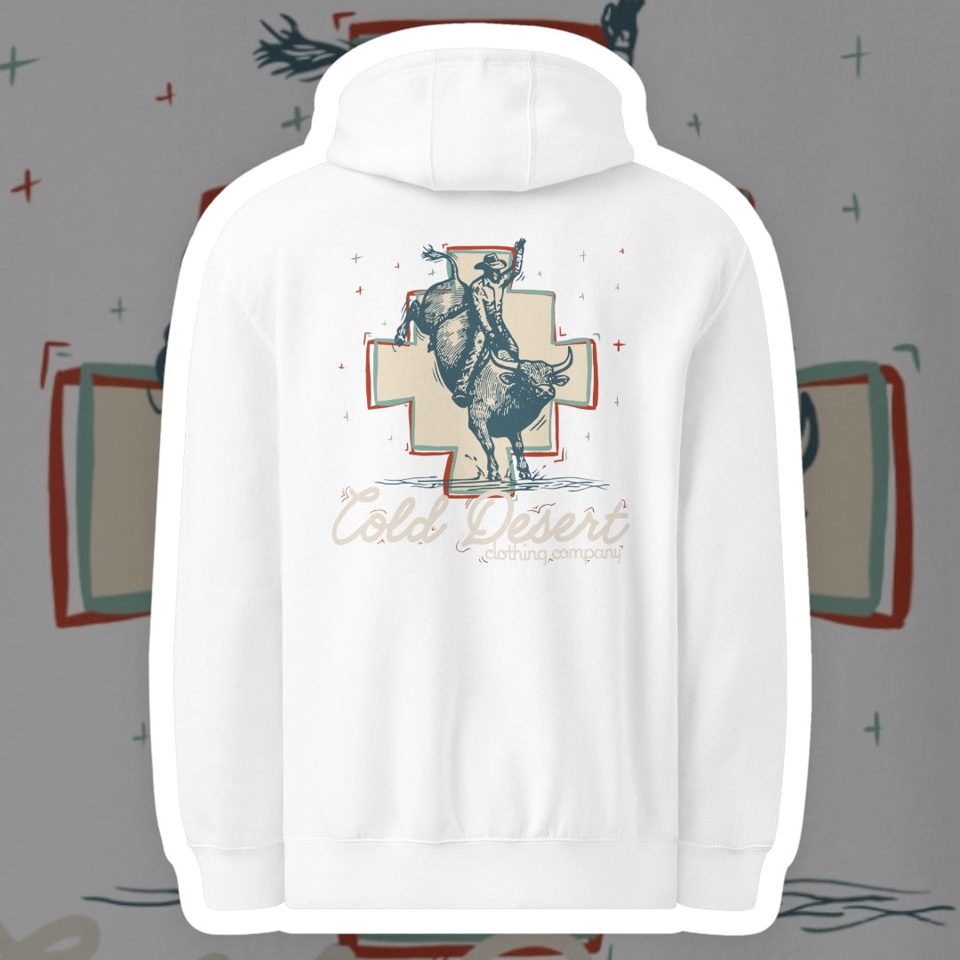 Rowdy Night Rodeo Unisex Mid-Weight Hoodie