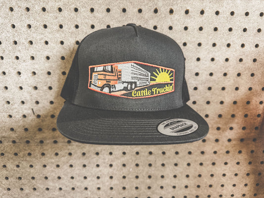 Cattle Truckin Trucker Cap