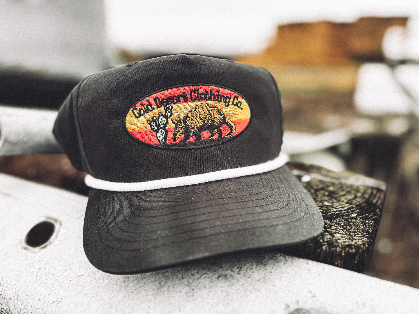 El Armadillo Golf rope cap