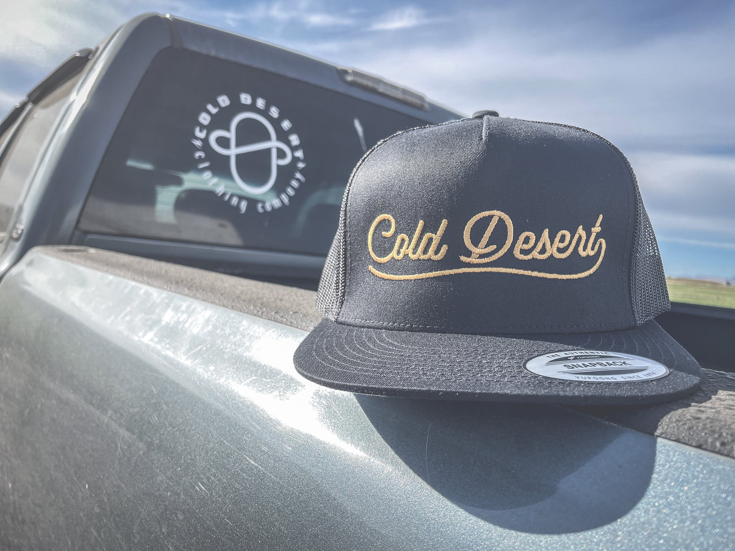 Signature Gold Trucker Cap