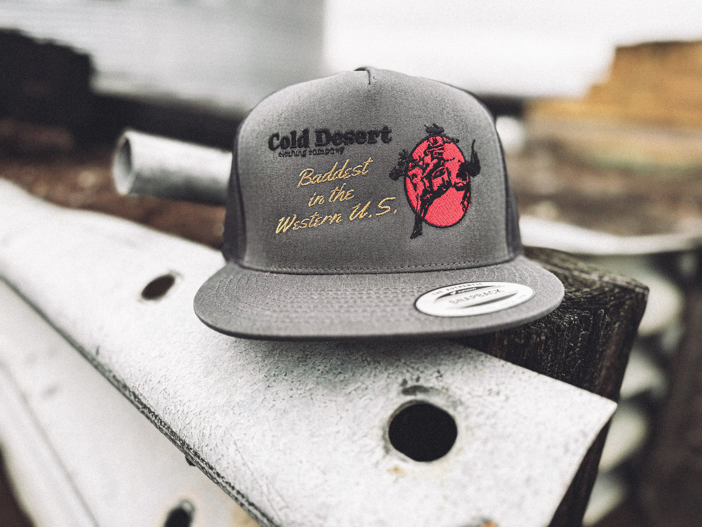 Bad Bronc Western Trucker Cap