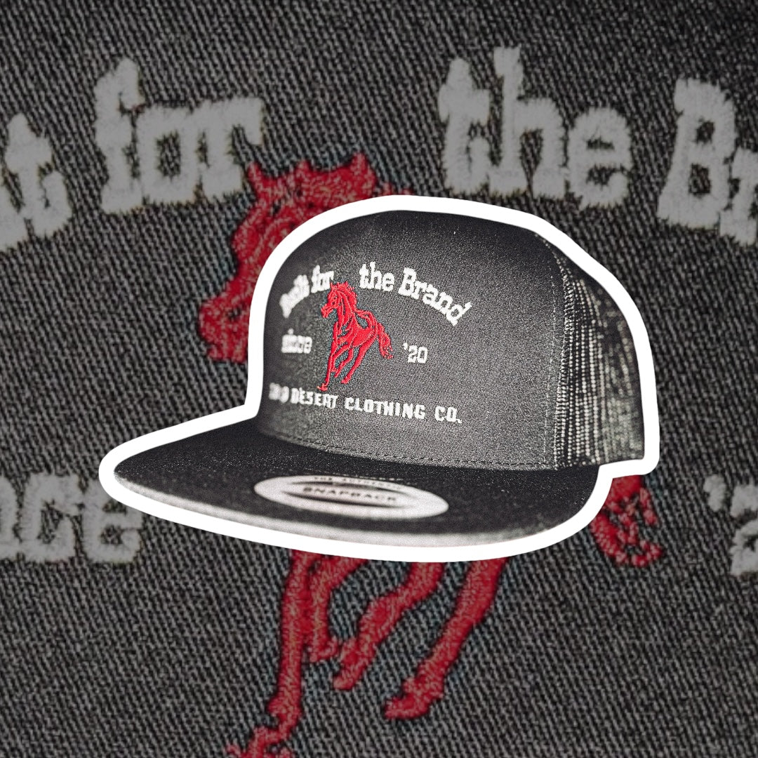 Branded but Wild Western Trucker Cap
