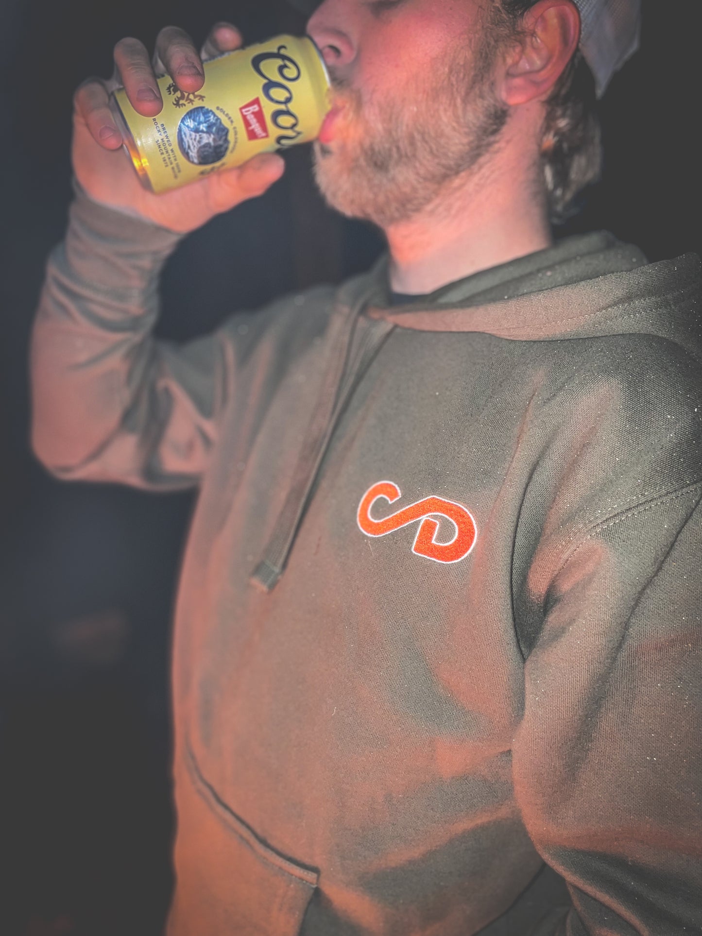 CD Orange Livestock Brand Premium Unisex Hoodie