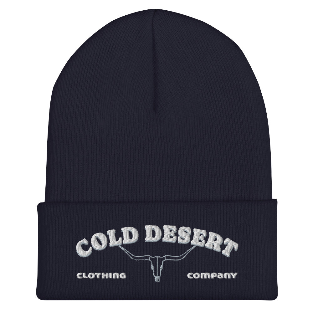 Cold Desert Saloon Cuffed Beanie