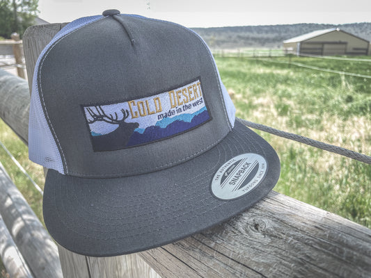 Sendero Western Show White Snapback Hat