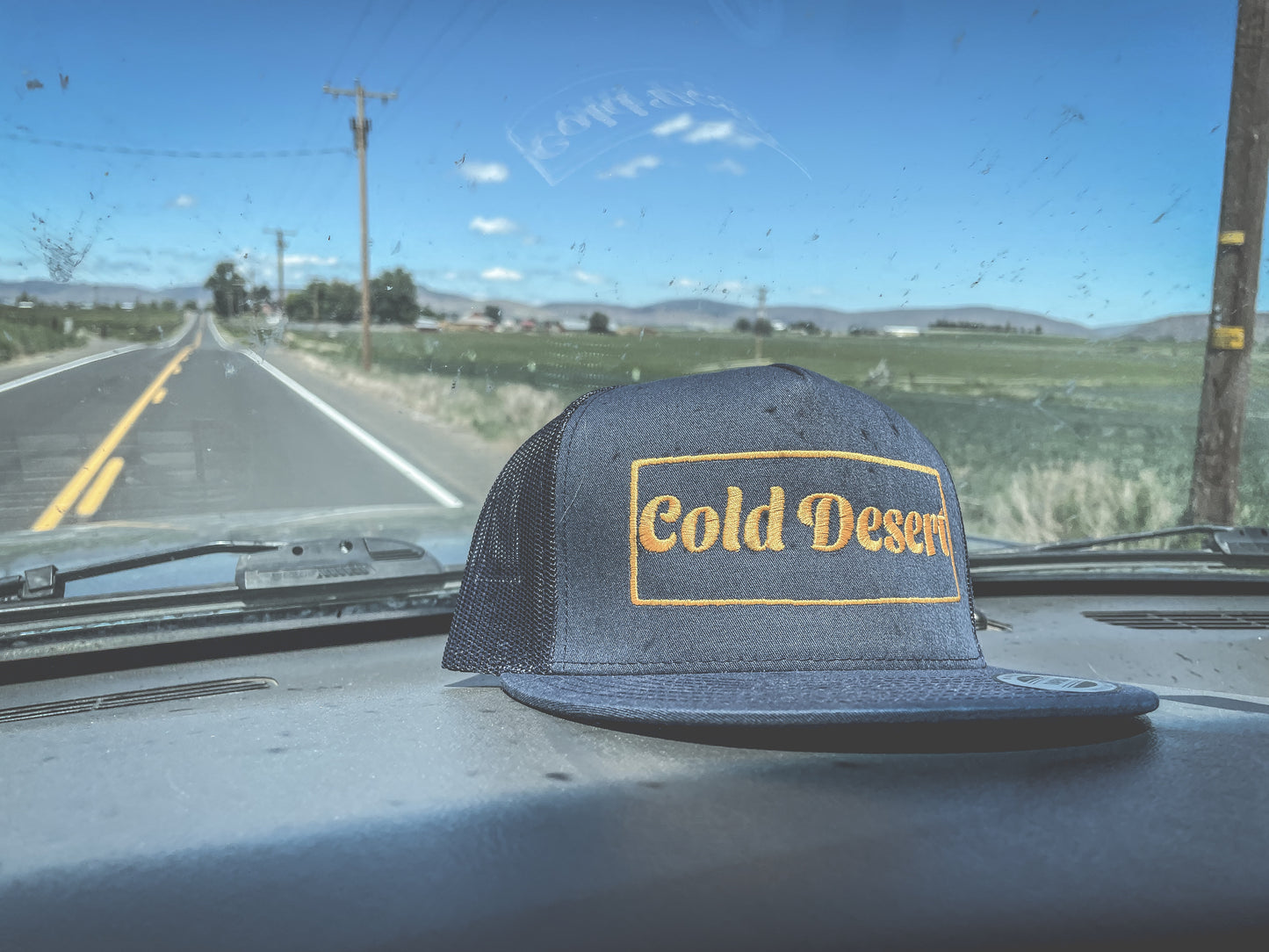 Vintage Cold Desert Trucker Cap