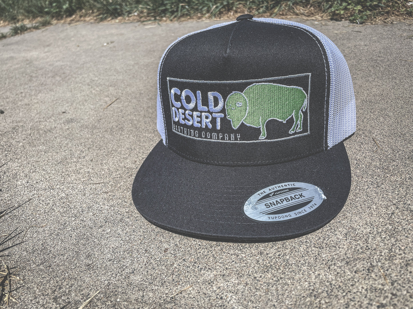 Cold Desert American Buffalo Trucker Cap