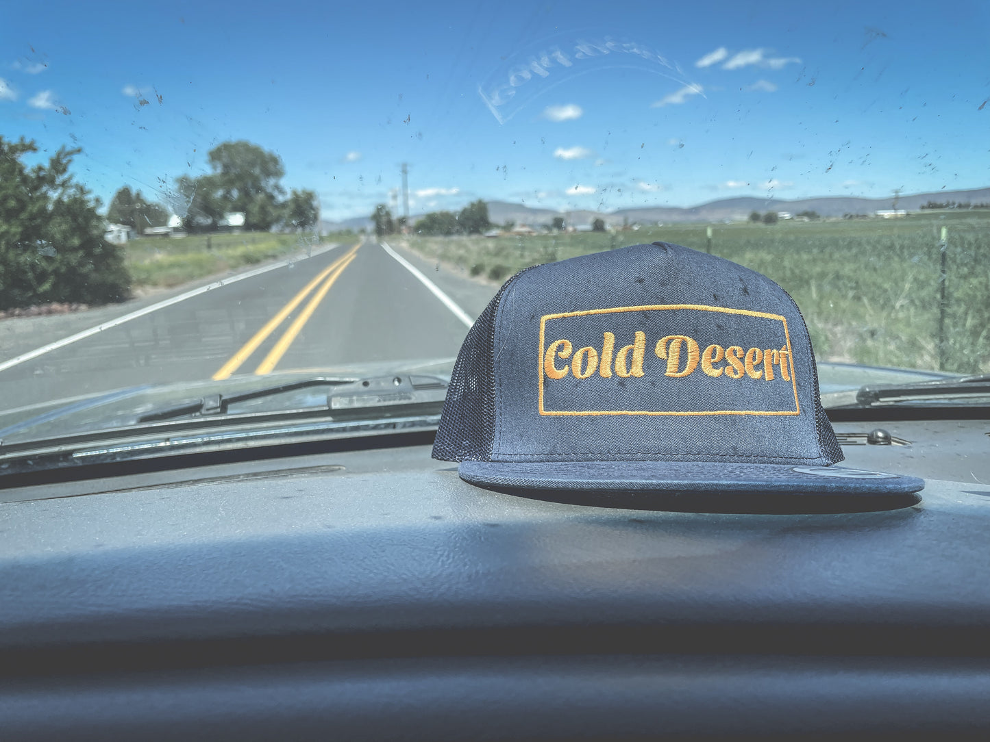 Vintage Cold Desert Trucker Cap