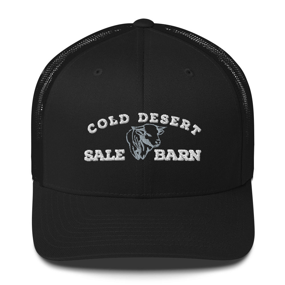 Cold Desert Sale Barn Curved Trucker Cap