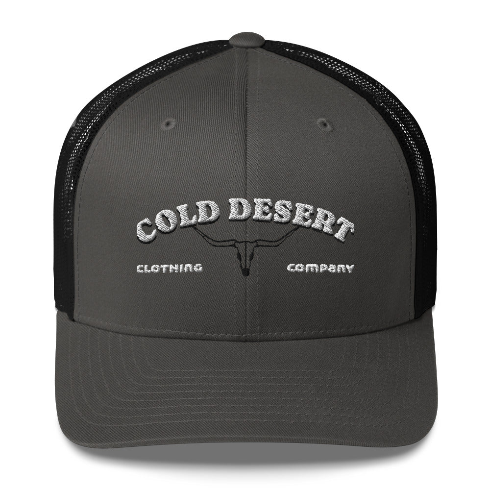 Saloon Curved Trucker Cap - Dark Colors