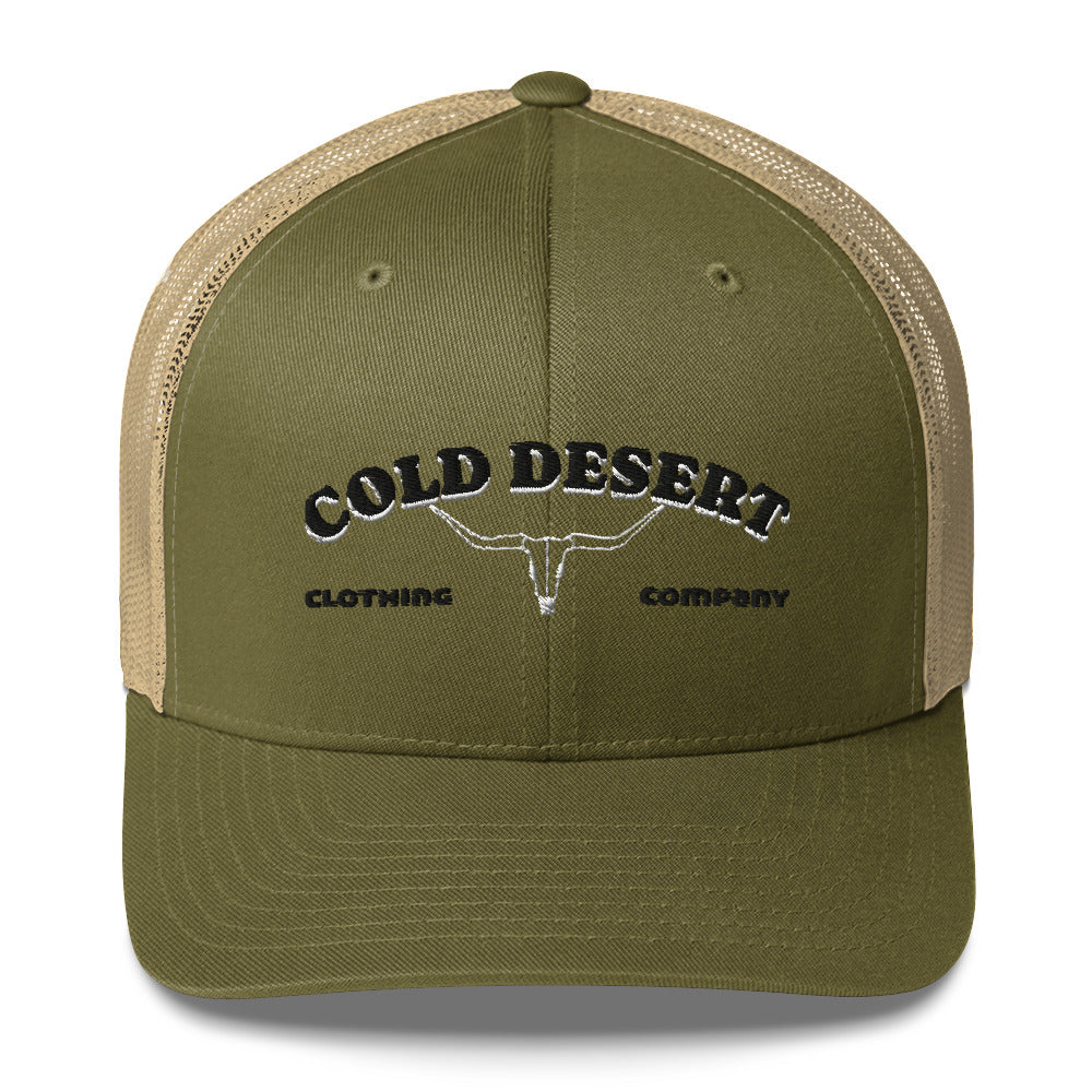 Saloon Curved Trucker Cap - Light Colors