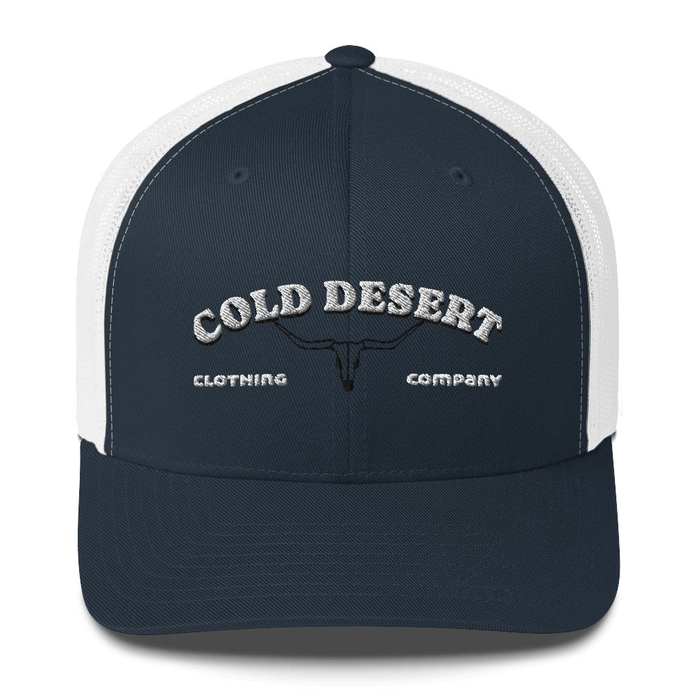 Saloon Curved Trucker Cap - Dark Colors