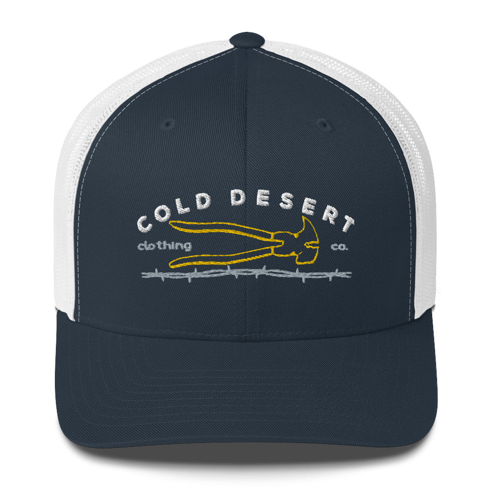 Bullnose Pliers Curved Trucker Cap