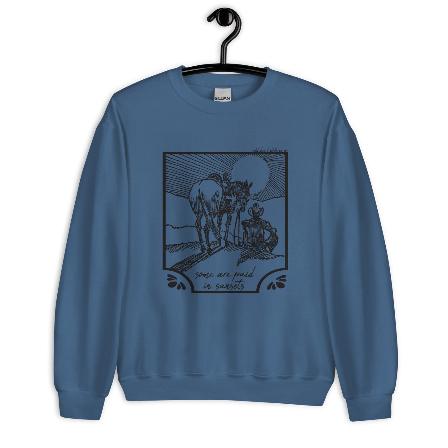 Cowboy Sunset Unisex Sweatshirt