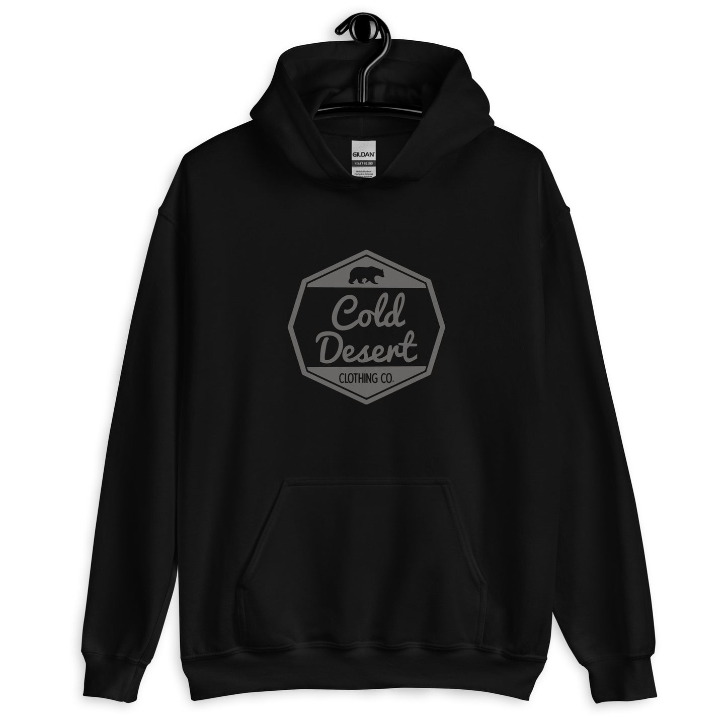 Bear Badge Unisex Heavy Blend Hoodie