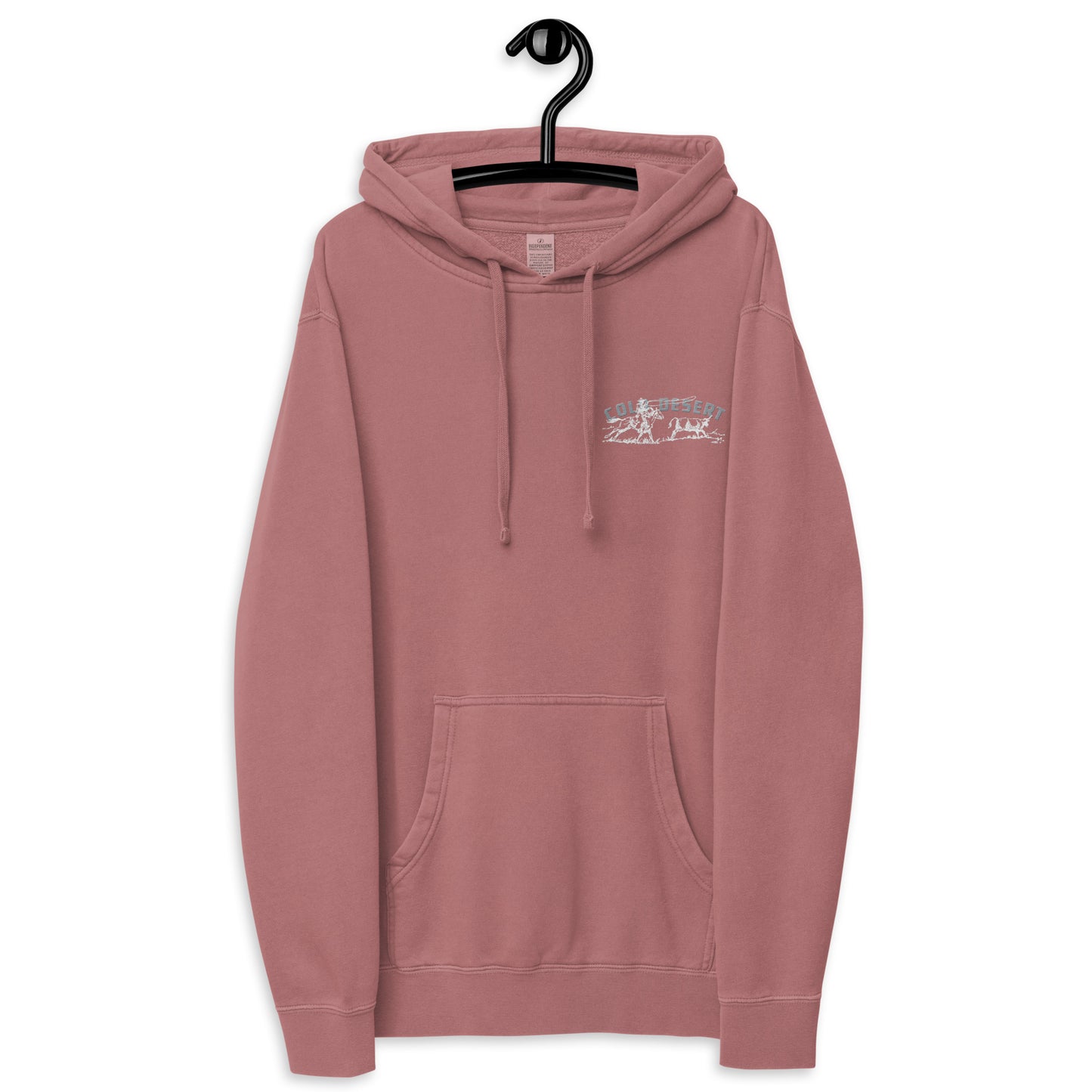 Ropin Steers Premium Unisex pigment-dyed hoodie