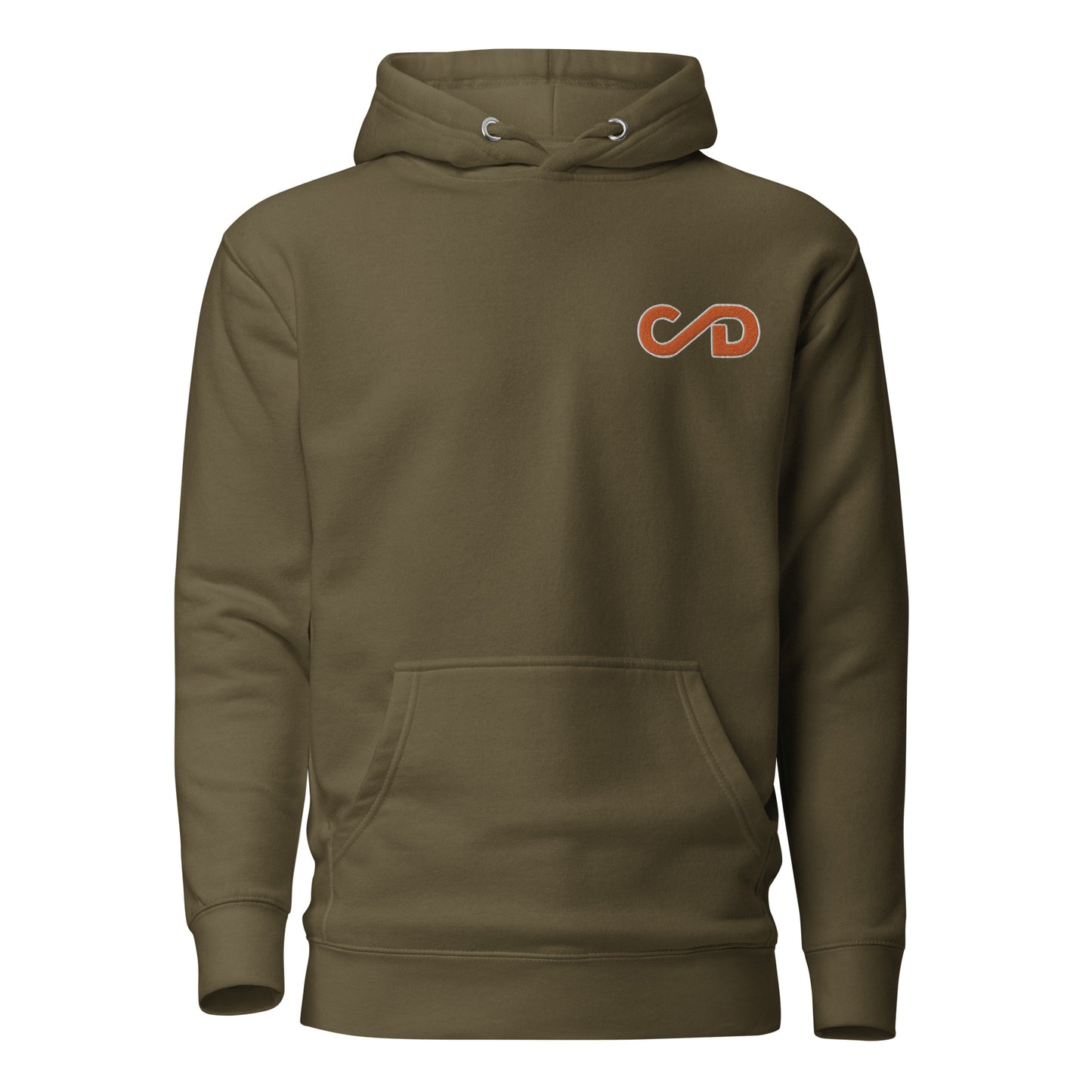 CD Orange Livestock Brand Premium Unisex Hoodie