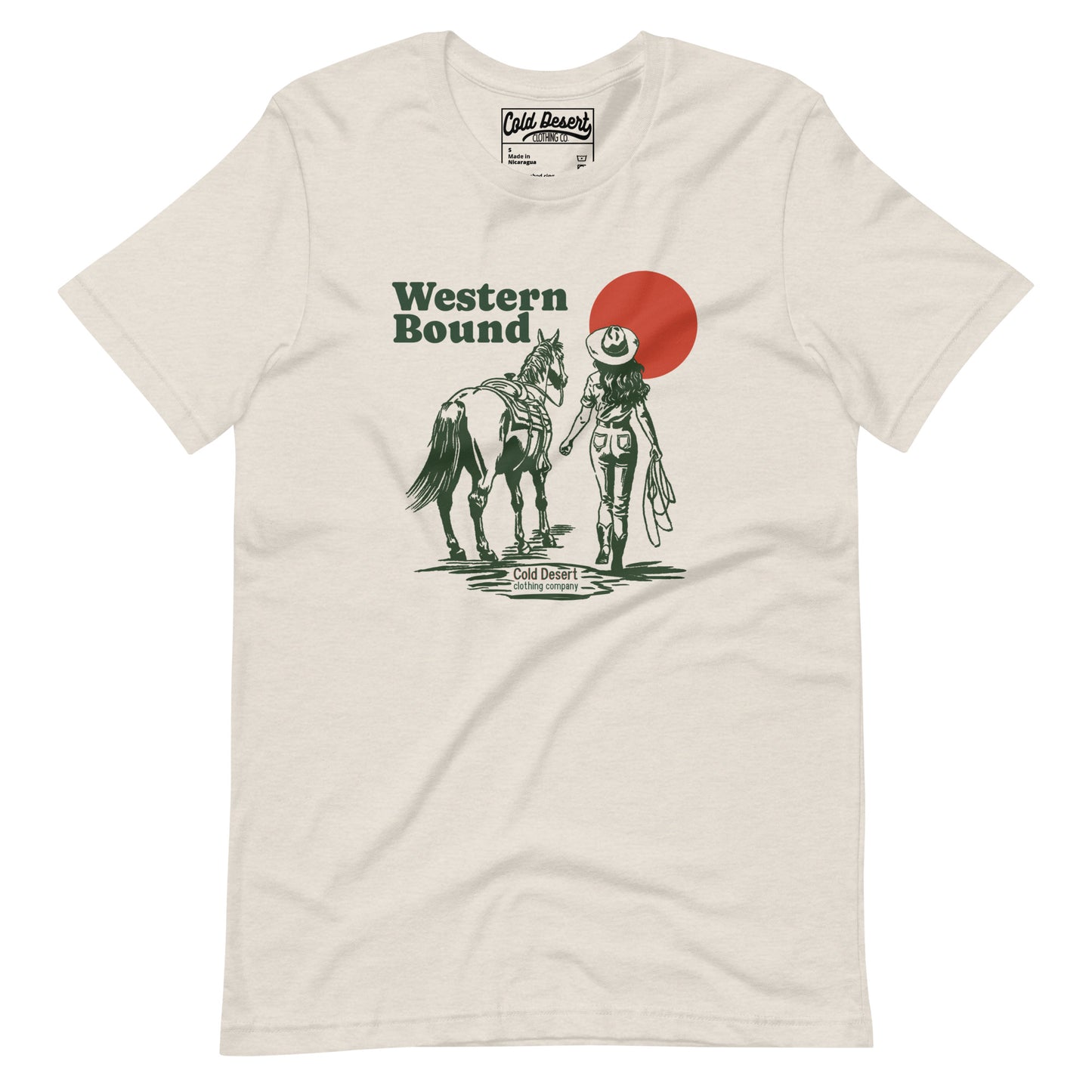 Western Bound Unisex t-shirt