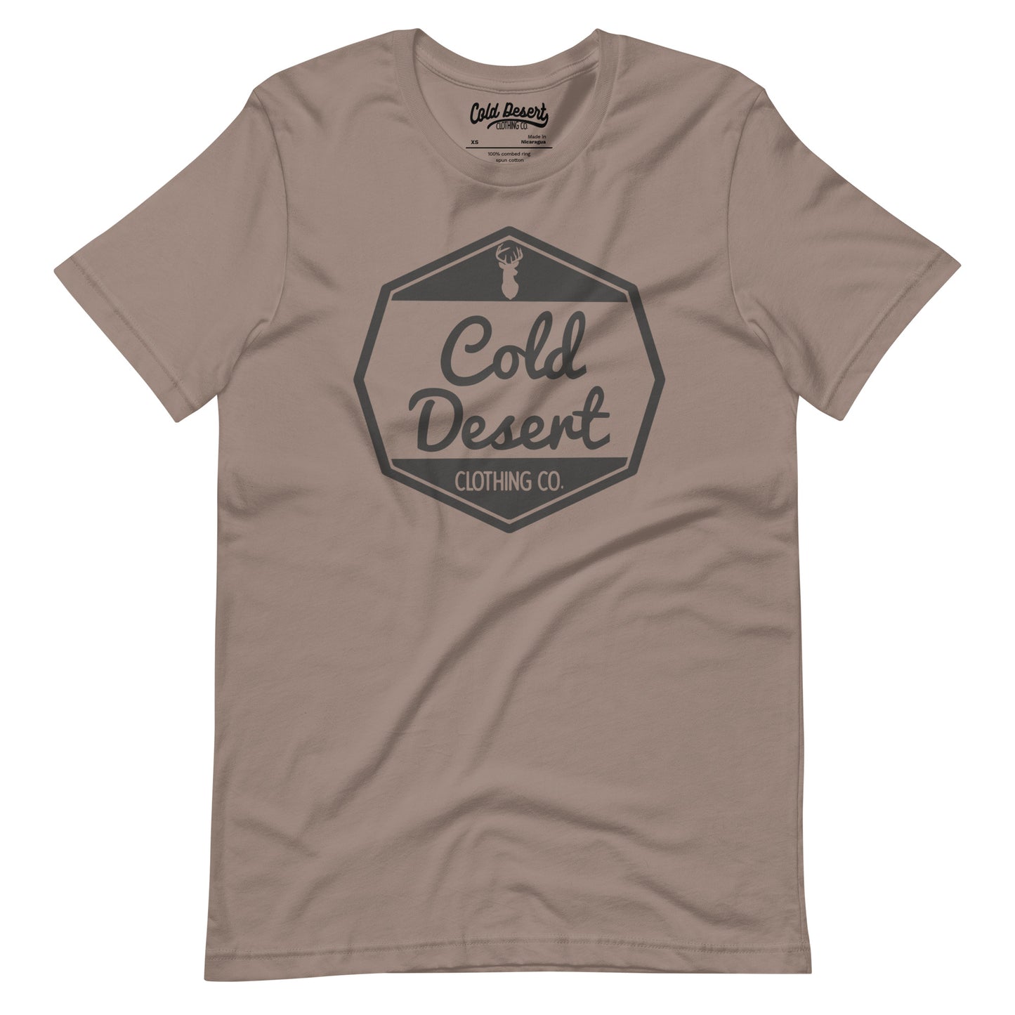 Cold Desert Deer Badge Unisex T-shirt