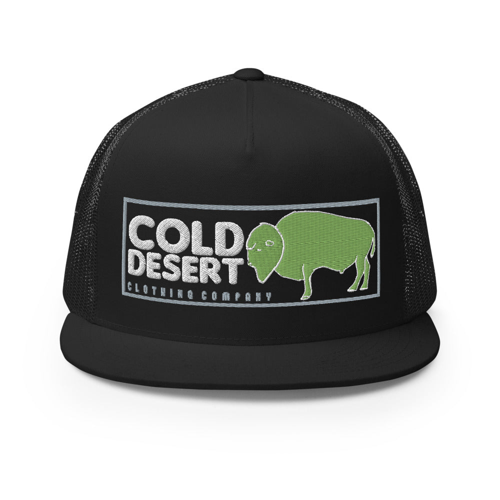 Cold Desert American Buffalo Trucker Cap