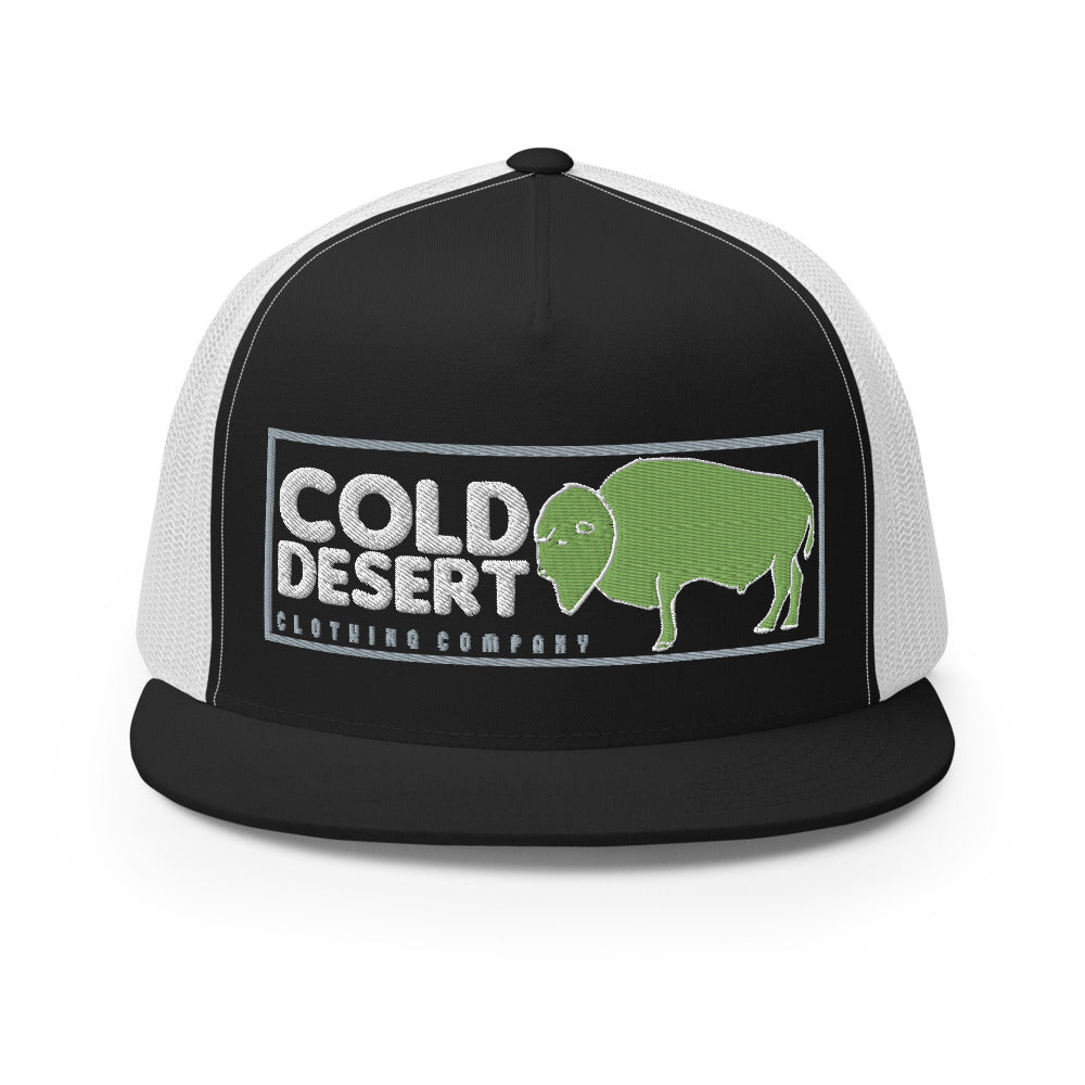 Cold Desert American Buffalo Trucker Cap