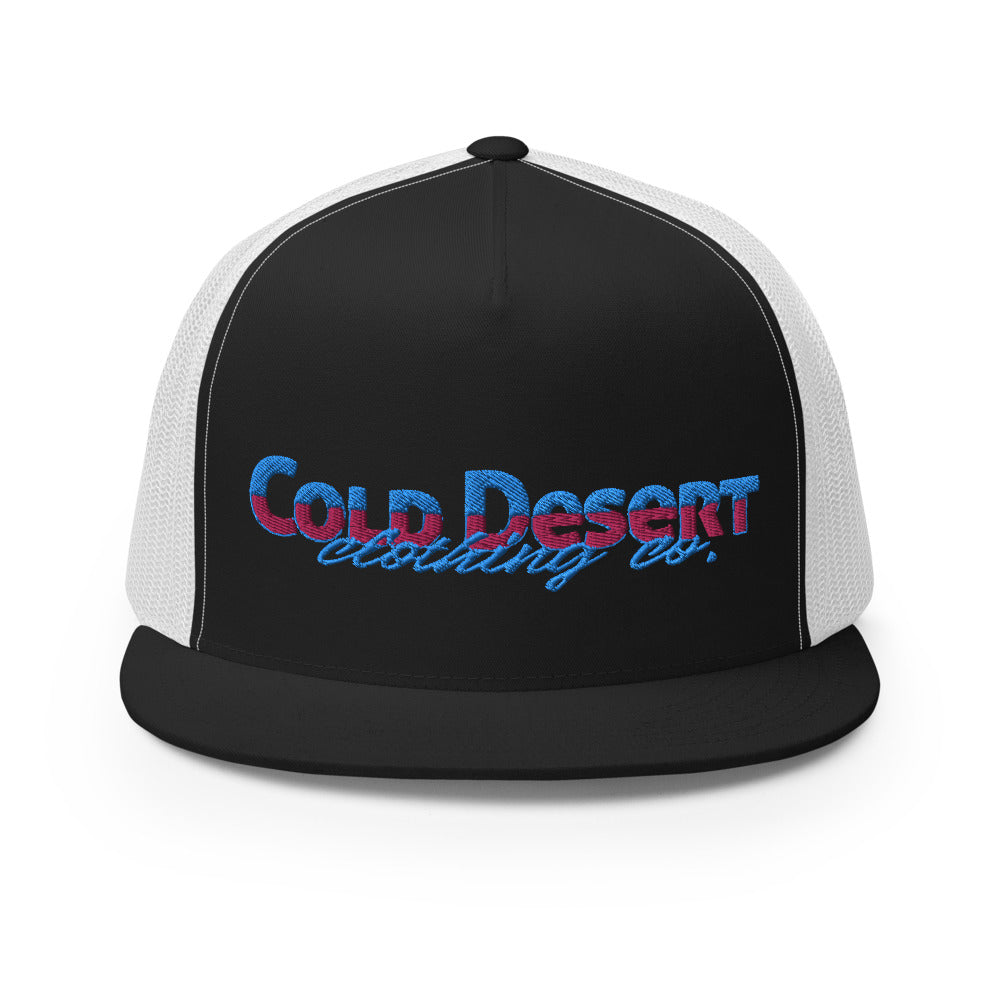 Cold Desert Blu Neon Daze Trucker Cap