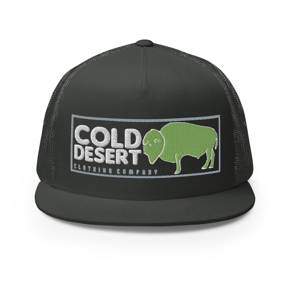 Cold Desert American Buffalo Trucker Cap