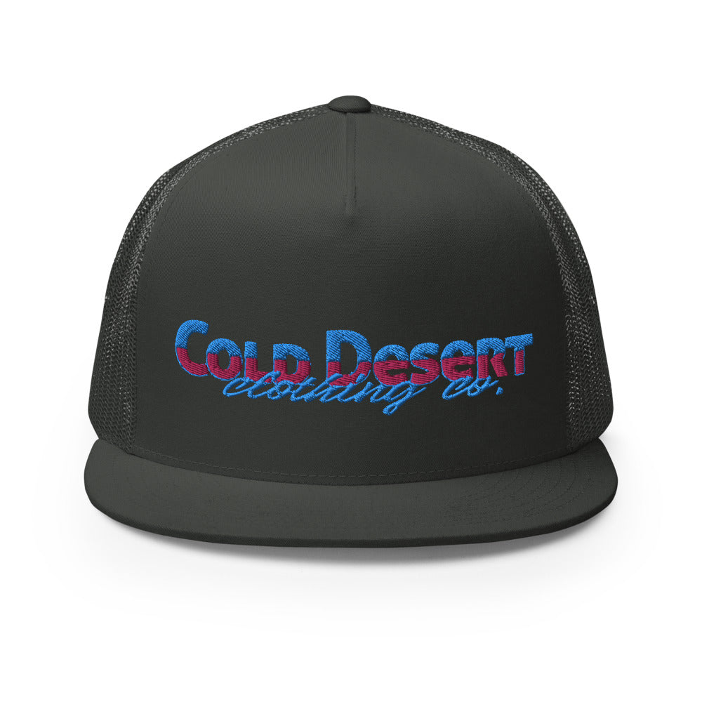 Cold Desert Blu Neon Daze Trucker Cap