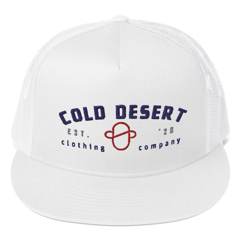 Red White n Blue Industrial Trucker Cap